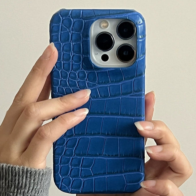 Blue Alligator Case