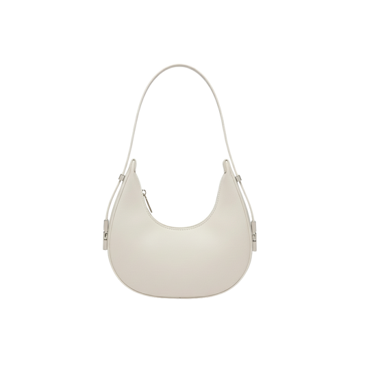 Arc Shoulder Bag White
