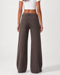 Low Waist Wide Leg – Mocha Brown