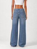 Low Waist Wide Leg – Vintage Wash