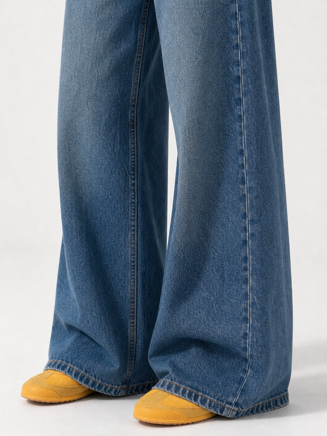 Low Waist Wide Leg – Light Blue Wash